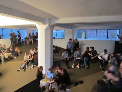 Ausstellungseröffnung "Snøhetta: Relations" - die "soziale Landschaft" wurde zum Leben erweckt.