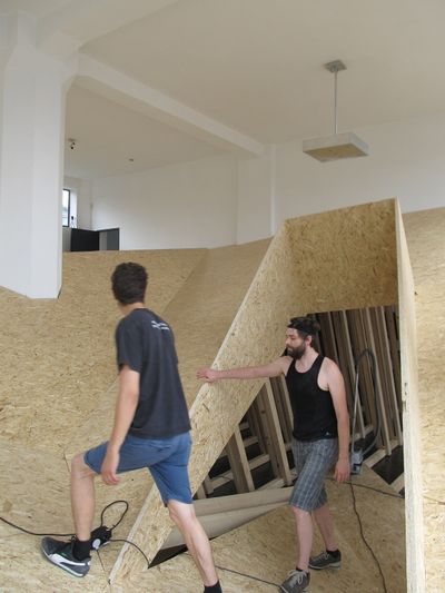 Ausstellungsaufbau - Tag 15