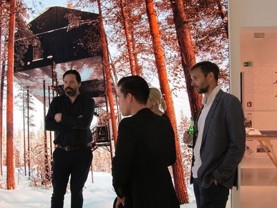 Ausstellungseröffnung "Snøhetta: Relations"