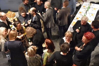 Abendessen mit Partnern und Sponsoren im aut am 29. Feber 2020