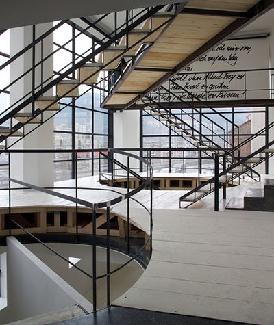 Blick in die Ausstellung im  aut, Bildnachweis: © Günter Richard Wett